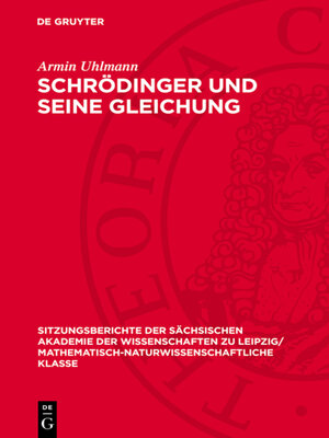 cover image of Schrödinger und seine Gleichung